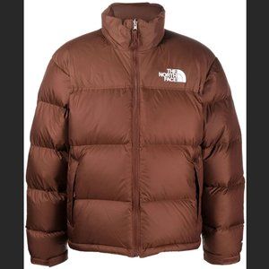 Men's North Face Nuptse "Retro" Down Jacket in "Dark Oak"